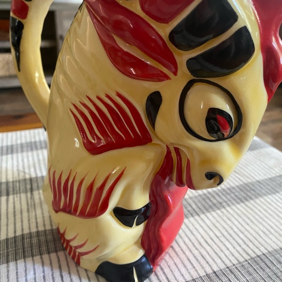 Vintage 1920s hand painted pitcher - Picture 5 of 5